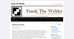 Desktop Screenshot of frankthewelder.com